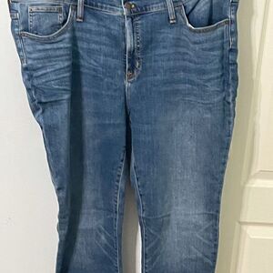 J. Crew 8” mid rise skinny cut